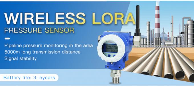 RPT243 แบตเตอรี่พลังงานการบริโภคที่ต่ํา LCD Display เครื่องตรวจจับความดันไร้สาย 0