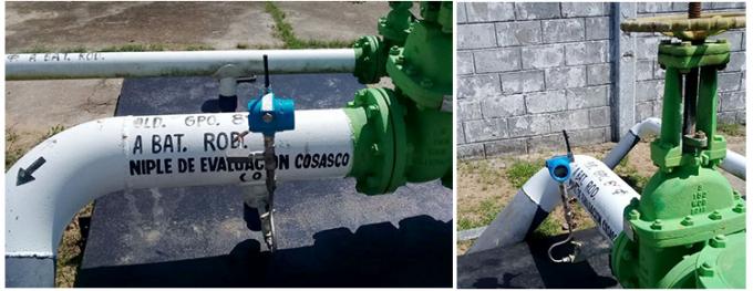 RPT243 แบตเตอรี่พลังงานการบริโภคที่ต่ํา LCD Display เครื่องตรวจจับความดันไร้สาย 3